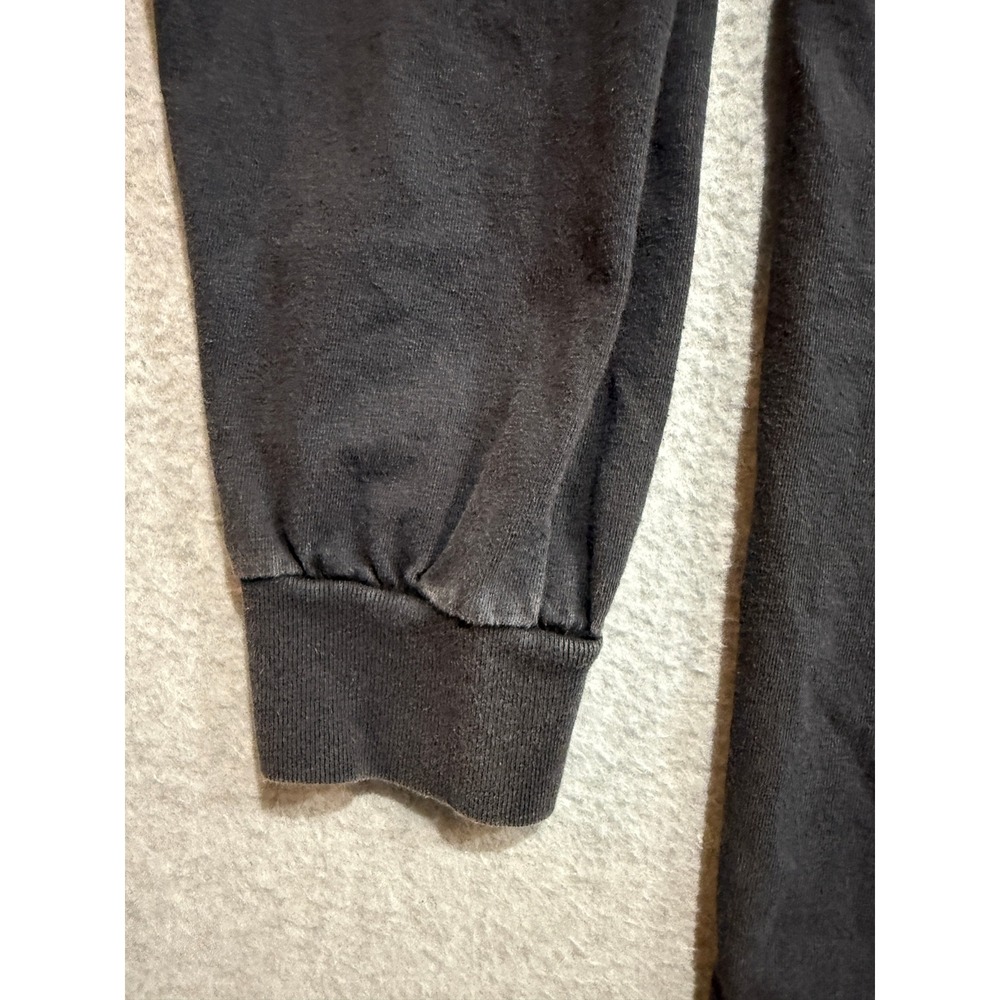 Y2K Long Sleeve Shirt Black Meet Me At The Bar Verisign XL Mens - Picture 6 of 12